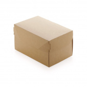 Упаковка для десерта CAKE BOX 1150, 150*115*75 /350/ крафт, ЛЗ