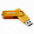 Флеш-диск 64 GB Smart Buy "Twist", USB 2.0, желтый /2/ 513912
