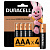 Батарейка AAA (LR03) (мизинчик.) Дюрасел (Duracell), 4шт/блистер, Basic, 450403