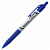 Ручка автоматическая шариковая синяя BRAUBERG "Leader", грип, линия письма 0,35мм, 141540
